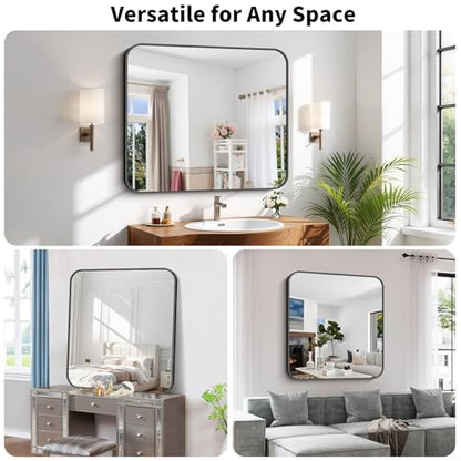 Koonmi Bathroom Wall Mirror,36x40 Inch Large Vanity Mirror for Over Sink - size: 40"L x 36"W