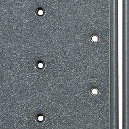 Flash Furniture HERCULES Series 300 Lb. Capacity Adjustable Gray Bath & Shower Transfer Bench with Back and Side Arm - color: Grey