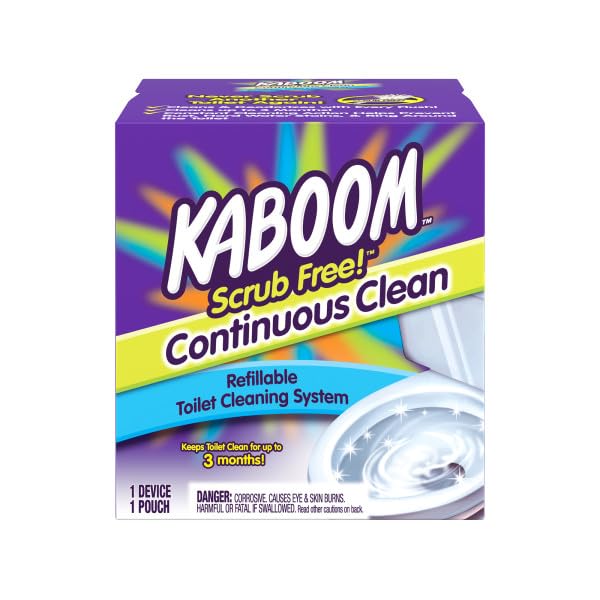 Church And Dwight 35113 "kaboom" Scrub Free Toilet Cleaning System (Pack of 3) - size: 3 Count (Pack of 1)