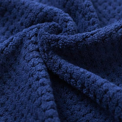 Oversized Bath Towels Extra Large 40x80 Inches Bath Sheets for Adults Super Soft Quick Dry Highly Absobent Microfiber Shower Towels (6 Piece,Navy Blue) - color: Navy Blue 6 Piece, size: 6 Piece