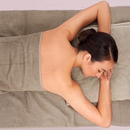 Bath Sheets – 550 GSM Extra Large Bathroom Sheet Set – Pack of 2 Jumbo Towels Beige (71x35in) – 100% Ring Spun Cotton Soft Quick Dry Large Bath Towels for Adults Hotel Spa Bathroom Use - color: Beige, size: Bath Sheets