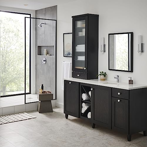 GROHE BauLoop Bathroom Sink Faucet, Single Hole Deck Mount,Starlight Chrome | Single Hole Vanity Faucet: Comfortable Angled Spout, Water Saving 1.2 GPM, Smooth Valve, Metal Body, No Drain | 23085001 - size: S-Size - No Drain