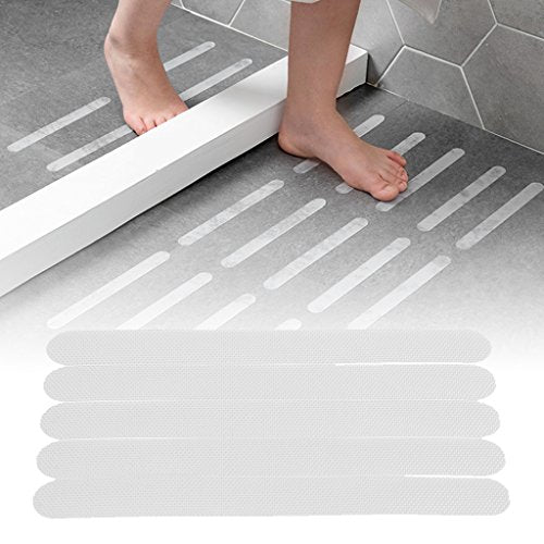 Bath Shower Safe Anti Slip Sticker Clear Bathroom Bathtub Bath Accessories for Home School Classroom Supplies Accessory Shower Mats Non Slip Resistant
