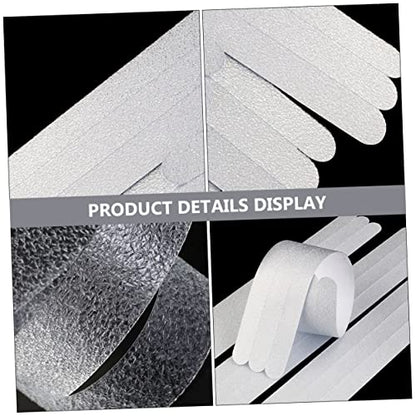 Zerodeko Anti-Slip Bathroom Tape Waterproof Non-Slip Strips 42Pcs Self-Adhesive Anti-Skidding Stickers for Bathtubs and Showers
