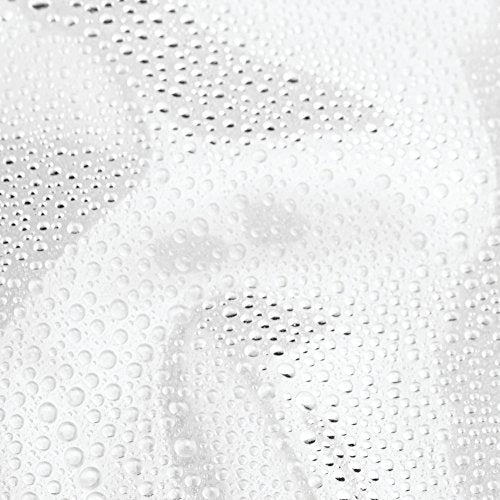 iDesign Waterproof Shower Curtain Liner, Clear | 12 Metal Grommets