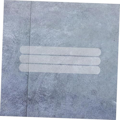 FOMIYES 24pcs Transparent Peva Non-slip Bath Safety Strips Adhesive Floor Grip Stickers for Bathtubs Stairs and Showers for Boy Girl and Adults