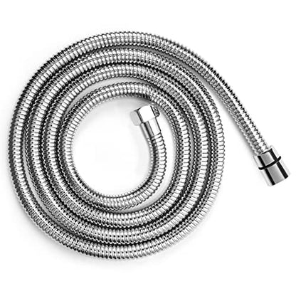 Blissland Shower Hose Extra Long 99 Inches Stainless Steel Handheld Shower Head Hose with Brass Insert and Nut - Durable and Flexible - style: 99''Stainless Steel