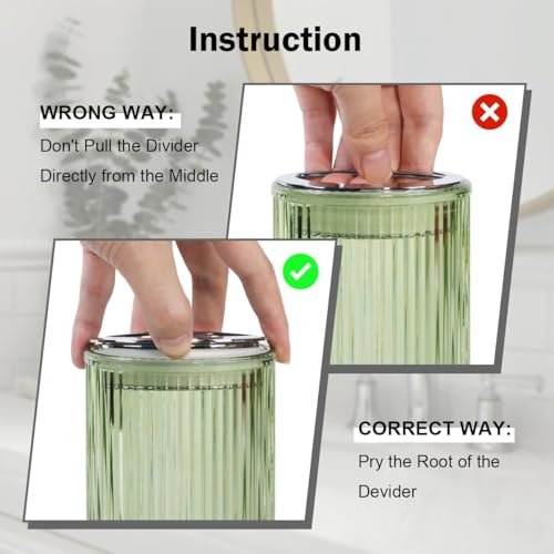 Green Toothbrush Holders for Bathrooms, 2pcs Glass Toothbrush Holder and 12oz Bathroom Tumbler Cup Set, Silver Tooth Brush and Toothpaste Organizer for Bathroom Vanity Countertop - color: Green Silver