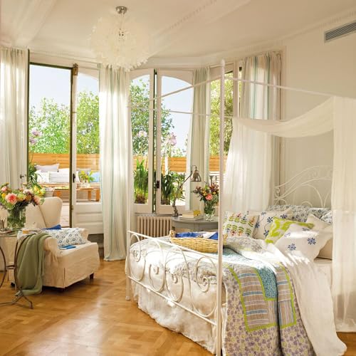 Ceiling Curtain Track, 9ft to 12ft Adjustable Curtain Track Ceiling/Wall Mount, Heavy Duty Aluminum Curtain Track Rods with Roller Hooks - Curtain Rail System for Grommet/Pleated Drape, White - color: White, size: 3ft-12ft