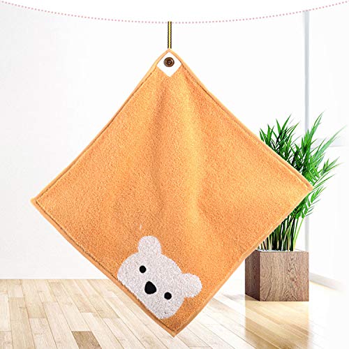 3 Pcs Premium Cotton Washcloths,Soft & Fluffy,Super Absorbent & No Lint Handkerchief for Children and Baby-11.8"x11.8"