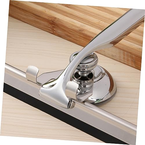 CALLARON Stainless Steel Window Squeegee Squeegee for Car Windows Glass Suction Cup Holder Easy to Use for Bathroom Shower Doors Mirrors