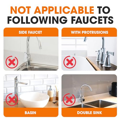 Cheer Collection Silicone Draining Mat - Kitchen Sink Splash Guard with Anti-Slip Features & Upgraded Water Catcher Tray, Gray