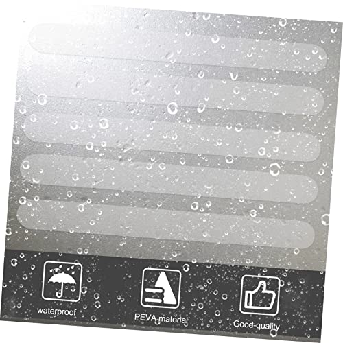 Alipis 24pcs PEVA Non-Slip Bath and Stair Adhesive Strips Waterproof Anti-Skid Tape for Bathtub Shower and Pool Use Random Color