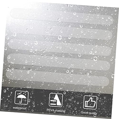Alipis 24pcs PEVA Non-Slip Bath and Stair Adhesive Strips Waterproof Anti-Skid Tape for Bathtub Shower and Pool Use Random Color