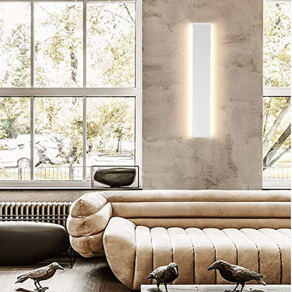 Ralbay LED Modern Vanity Light 32.67"/30W Aluminum Up and Down Modern LED Vanity Lights for Bathroom - color: White-Warm White, size: 32.6 inch