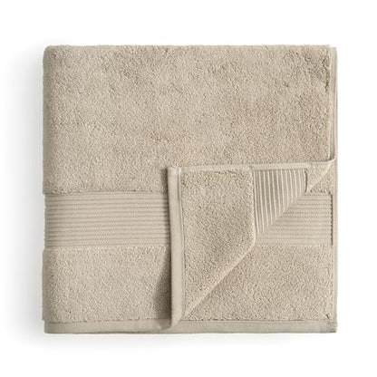 Ted Baker Cotton Bath Towel Soft, Highly Absorbent, 30 x 56, Tan Beige 1 Pc - color: Tan, size: Bath Towel - 1 Piece