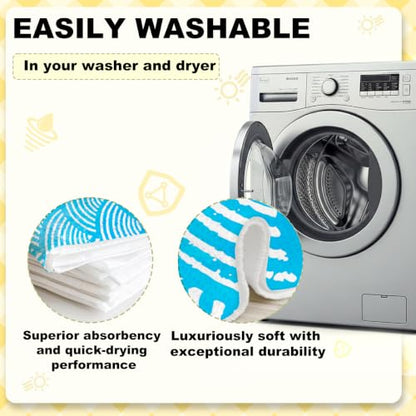 ZHAMEN 2 Pcs Seashells Waffle Kitchen Towel Soft Absorbent Hand Tea Towels - color: Multi 1570