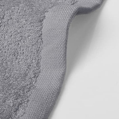 Yoofoss Luxury Washcloths Towel Set 10 Pack Baby Wash Cloth for Bathroom-Hotel-Spa-Kitchen Multi-Purpose Fingertip Towels & Face Cloths Light Grey - color: Light Grey