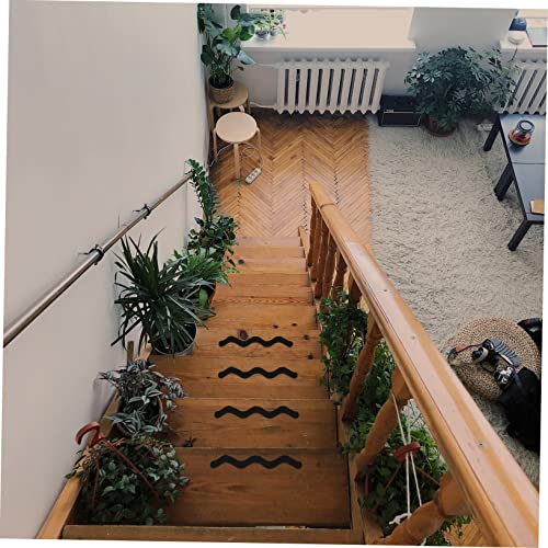 Holibanna 25PCS PEVA Anti-Slip Stickers for Bathtub and Stairs Waterproof Non-Slipping Floor Tape for Bathroom Safety and Slip Prevention Random Color
