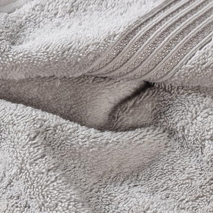 Superior Egyptian Cotton 2-Piece Bath Sheet Towel Set, Oversized Body Towels For Adults And Kids, Large Towel For Bath, Shower, Guest Bathroom, Spa, Gym, Resort, Essentials, Airbnb, Silver