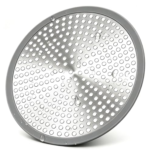 Shower Drain Hair Catcher,4.72",Hair Catcher for Bathroom Drain,Tub,Sink | Shower Drain Cover Protector,Easy Installation Clean,Prevents Clogged For Bathroom Shower Drain,Bathtub,Sink - size: Round 4.72 inch