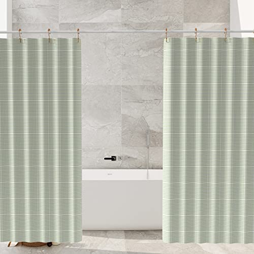 Shower Curtain Hooks, Goowin Shower Curtain Rings, Stainless Steel Shower Curtain Hooks Rust Proof Free Sliding Double Shower Hooks for Curtain, Shower Curtains & Liners (Rose Gold) - color: Rose Gold