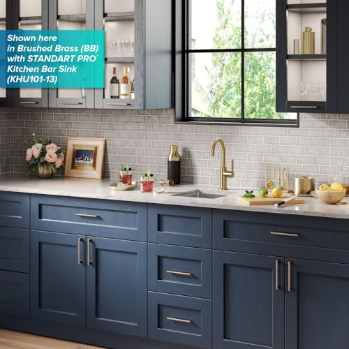 KRAUS Oletto Single Handle Kitchen Bar Faucet in Matte Black, KPF-2822MB - color: Matte Black, style: Bar Faucet