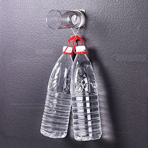 10 PCS Wall Mounted Replacement Sticky pads for Kitchen Bathroom Shower Caddy Organizer Rack Holder Nail Free Adhesive Hooks (Double-Sided Sticker) - color: Double-Sided Sticker