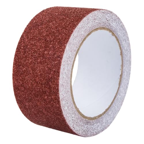 EUBUY Longer Heavy Duty Anti Slip Grip Tape, Anti Slip Traction Tape, Non Slip Sandpaper Tape Self Adhesive Tape for Stair Steps Ramp, Indoor & Outdoor Waterproof Stair Treads Non-Slip