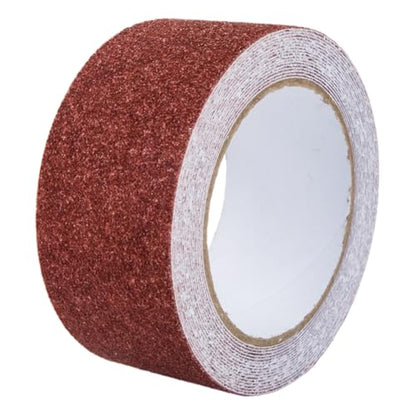 EUBUY Longer Heavy Duty Anti Slip Grip Tape, Anti Slip Traction Tape, Non Slip Sandpaper Tape Self Adhesive Tape for Stair Steps Ramp, Indoor & Outdoor Waterproof Stair Treads Non-Slip
