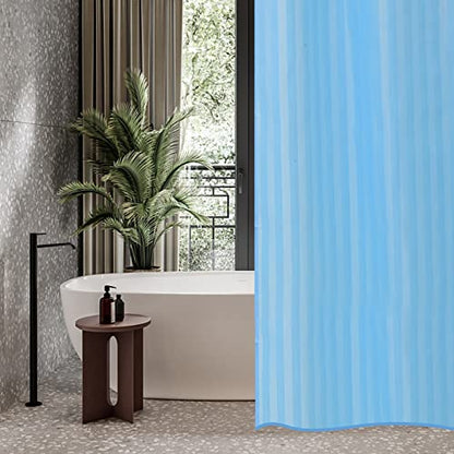 Small Mini Shower Curtain or Liner Fabric 31x71 Inch,Washable IPx4 Waterproof Hotel Quality,Shower Curtains with Hooks and Grommets,Stall Shower Liner/Blue … - color: Blue, size: 31"W x 71"L (Pack of 1)