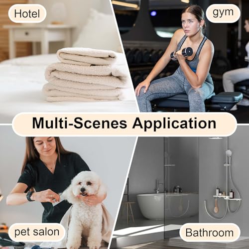 Ultra Large Capacity Towel Warmer Bucket, Rapid Heating with Timer, One-Button Digital Display Control, Safety Lock, Gifts for Him & Her, Auto Shut-Off, Fits 2 Large, Blanket, Bathrobe, Gray