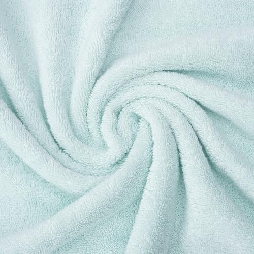 American Soft Linen Salem Washcloth Sets, 4 Piece Luxury 600 GSM 100% Cotton Washcloths for Bathroom, 13x13 inches Washrags Premium Quality Hand Face Towels, Mint - color: Mint Green, size: 13x13"