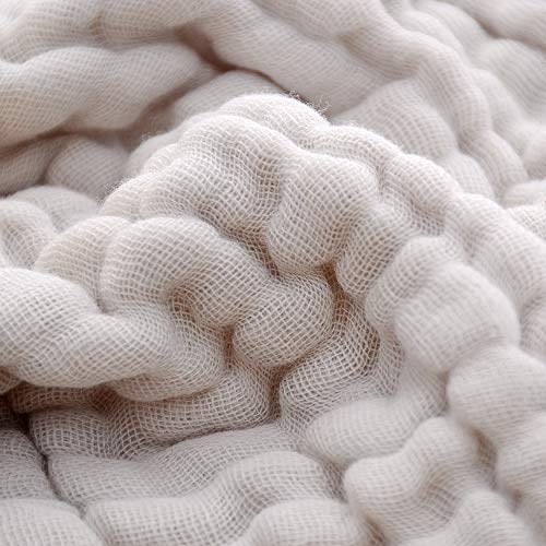 Baby Washcloths - Natural Cotton Baby Wipes - Soft Newborn Face Towel for Sensitive Skin - 10 Pack, 12x12 inches - color: Grey