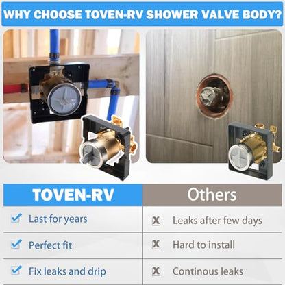 R10000-UNBXHF MultiChoice Tub and Shower Rough-In Valve Body, High Flow | Compatible with Single- and Dual-Function Delta Tub and Shower Trim Kits; High-Flow Design Replaces R10000-UNBXHF - style: R10000-UNBXHF