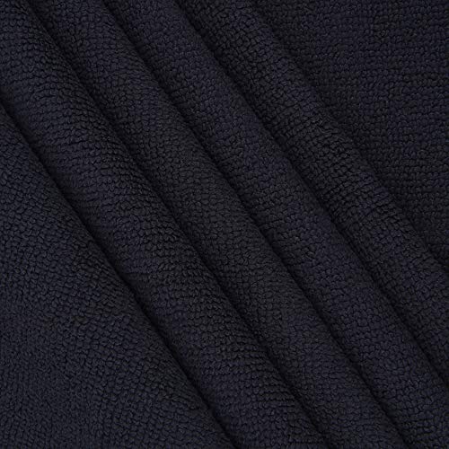 Dish Cloth for Washing Dishes Kitchen Washcloth Cleaning Cloth | 12x12inch 5pack Kitchen Towels Rags, Microfiber Cleaning Cloths, Wash Cloths with Poly Scour Side, Wholesale, Black - color: Black, size: 12inchx12inch 5pack
