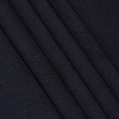 Dish Cloth for Washing Dishes Kitchen Washcloth Cleaning Cloth | 12x12inch 5pack Kitchen Towels Rags, Microfiber Cleaning Cloths, Wash Cloths with Poly Scour Side, Wholesale, Black - color: Black, size: 12inchx12inch 5pack