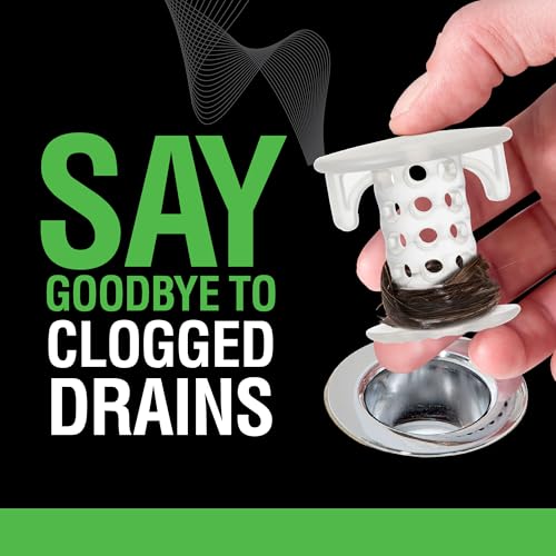 SinkShroom SSCLE988 The Revolutionary Sink Drain Protector Hair Catcher/Strainer/Snare, Clear - color: Clear
