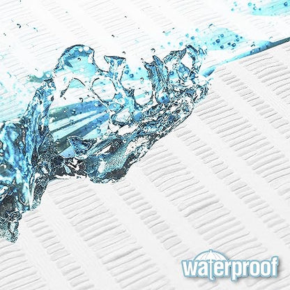 Aiyufeng Moga Stall Fabric Shower Curtain Waterproof, Soft & Lightweight Small Shower Curtain with Texture for Narrow Stall Size, Machine Washable, 36" Wx72 L, White - color: White, size: 36"W x 72"L (Pack of 1)