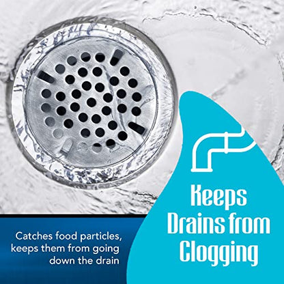 3.5-inch Commercial Sink Strainer on 3 Tier Sink Twist Waste Drain, Durable Flat Kitchen Strainer with Tabs, (not Meant for Residential use)