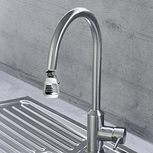 Dual Spray Swivel Faucet Aerator - Niagra Conservation | Sink Faucet Aerator with Low 1.5 GPM Flow Rate | (N3115P-FC)