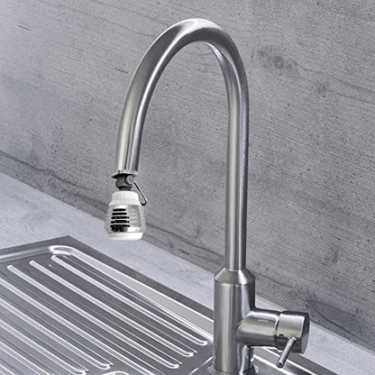 Dual Spray Swivel Faucet Aerator - Niagra Conservation | Sink Faucet Aerator with Low 1.5 GPM Flow Rate | (N3115P-FC)