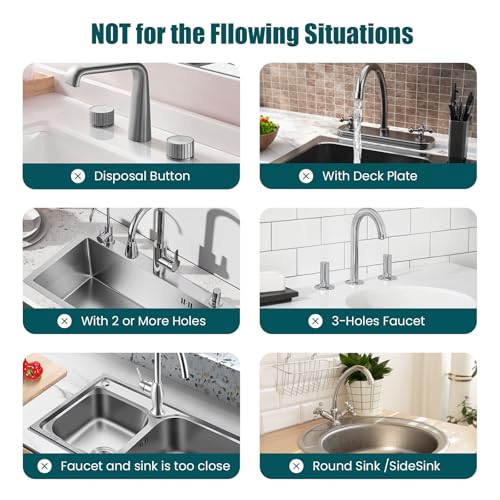 2-Piece Stone Faucet Mat for Kitchen Sink, Split Water-Absorbing Sink Tray with Center Faucet Opening, Dark Gray, 23.6 x 3.9 Inches Combined - color: Gray-Long