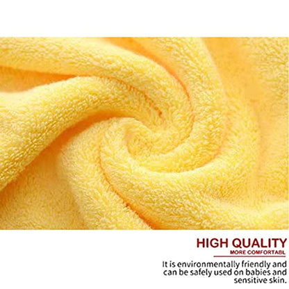 Lchkrep Bathroom Hand Towels (14x30 inch), Home Soft Cotton Super Soft Highly Absorbent Hand Towel for Bath, Hand, Face, Gym and Spa,(Yellow 2 Pack) - color: Yellow-2pack