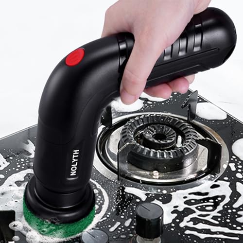 Electric Spin Scrubber Brush Heads Set for NOLYTH Power Spin Scrubber, 6 Pack Replaceable Brush Heads for Cleaning Corners Grout Stain on Stove, Sinks, Tubs, Tiles, Bathroom, Kitchen etc | Power Spin Scrubber, 6 Pack Brush Heads for Cleaning Corners Grout