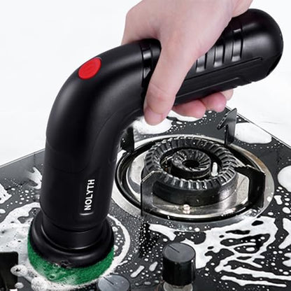 Electric Spin Scrubber Brush Heads Set for NOLYTH Power Spin Scrubber, 6 Pack Replaceable Brush Heads for Cleaning Corners Grout Stain on Stove, Sinks, Tubs, Tiles, Bathroom, Kitchen etc | Power Spin Scrubber, 6 Pack Brush Heads for Cleaning Corners Grout