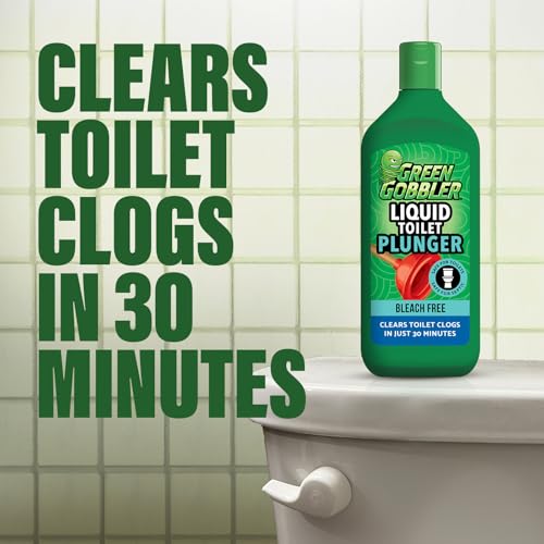 Green Gobbler Liquid Toilet Plunger | Clog Remover | Safe for Toilets and Septic | 2 Pack - size: 12 Fl Oz (Pack of 2)