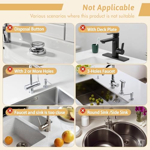 Kitchen Faucet Absorbent Mat with U-Shape Hole, 16" Diatomaceous Earth Splash Guard for Sink Faucet, Aesthetic Water Absorbing Stone Tray Draining Mat for Modern Home, Gift for Girlfriend, Dark Grey - size: 16" x 3.9"