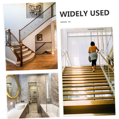 NUOBESTY 12Pcs Non Skid Bathroom Shower Stickers Slip Strips for Indoor Use Easy to Apply Practical Design Safe Non Slip for Stairs and Bathtubs