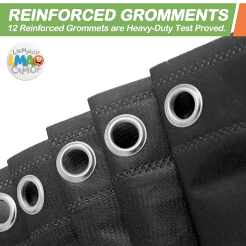 2 Pack | Black Plastic Shower Curtain Or Liner, 72x72 Inch Lightweight Plastic Bathroom Shower Showroom Inner Curtain with Rustproof Metal Grommet Holes and Weighted Magnets - color: Black